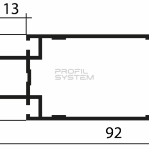 Профиль каркасный двухсторонний T104-01_2