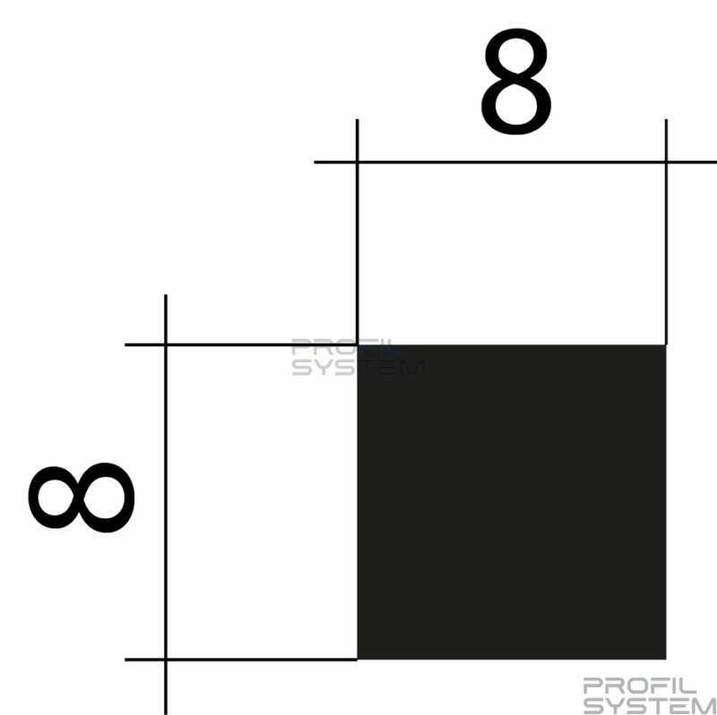 Уплотнитель для стекла 5 - 6 мм T234_13
