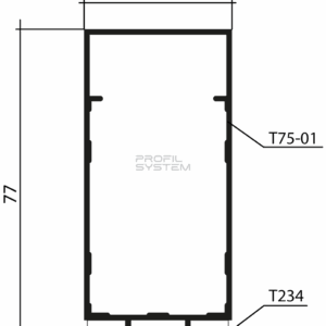 Уплотнитель для стекла 5 - 6 мм T234_8