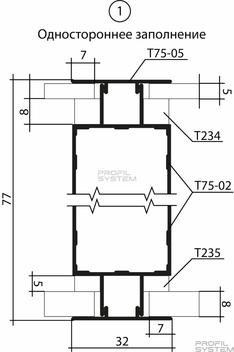 Уплотнитель для стекла 8 мм T235_3