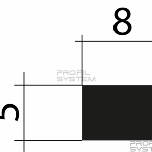 Уплотнитель для стекла 8 мм T235_4