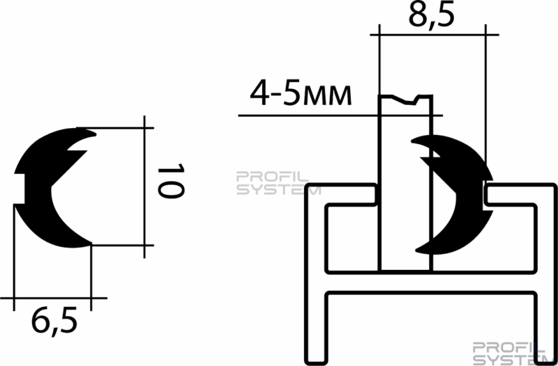 Уплотнитель К402_2 Уплотнитель К402_2