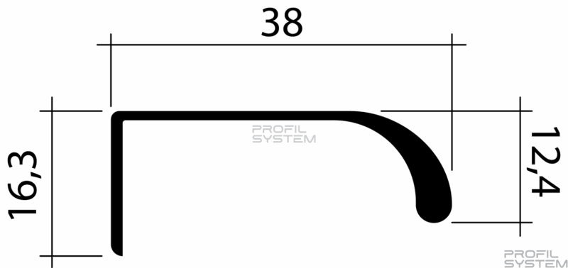 Ручка накладная RP02 - 200_2 Ручка накладная RP02 - 200_2